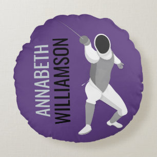 Cojín Redondo Esgrima