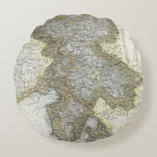 Cojín Redondo Eslovenia, Croacia