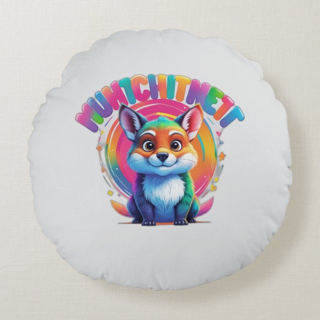 Cojín Redondo estafador (Anverso)