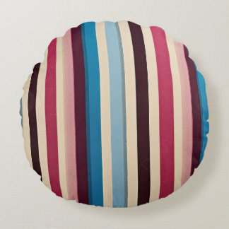 Cojín Redondo Estampa de Círculo Abstracto de Lujo para Poliéste