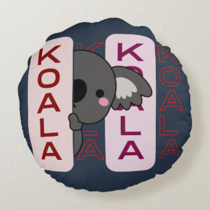 Cojín Redondo Estilo sencillo y moderno Koala Australia