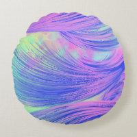 Estiloso azul violeta Abstract Feathers