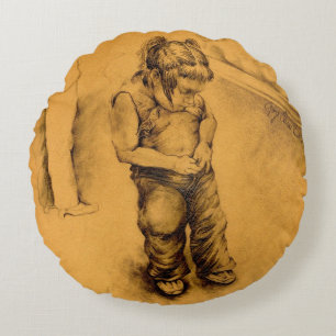 Cojín Redondo Estoy perdido en Le Tianguie, México