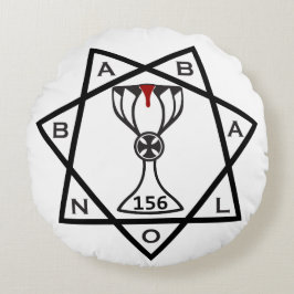 Cojín Redondo Estrella de Babalón Pillow