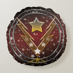 Cojín Redondo Estrellas de trueno