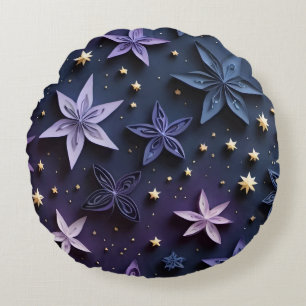 Cojín Redondo Estrellas nocturnas de Papercut