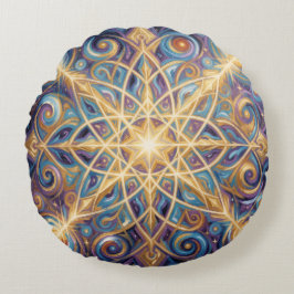 Cojín Redondo Ethereal Vision – Beyond Reality49