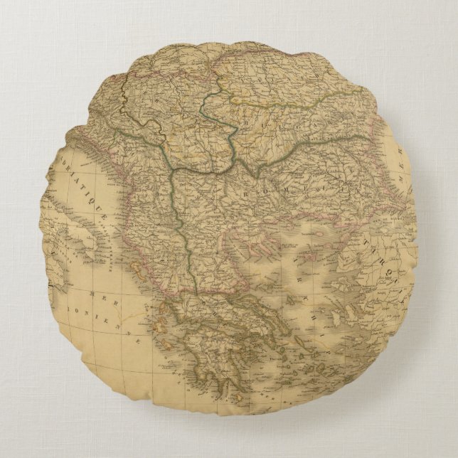 Cojín Redondo Europa 23 (Anverso)