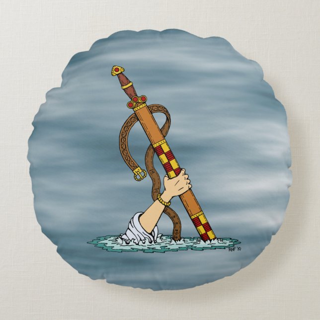 Cojín Redondo Excalibur (Anverso)