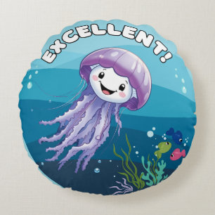 Cojín Redondo ¡Excelente!, Jelly Fish
