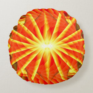 Cojín Redondo Explosión de sol......