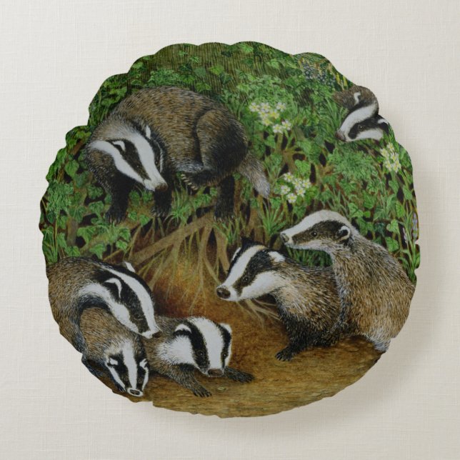 Cojín Redondo Exposición (Anverso)