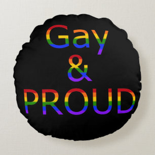 Cojín Redondo Fallln Gay y Orgullo
