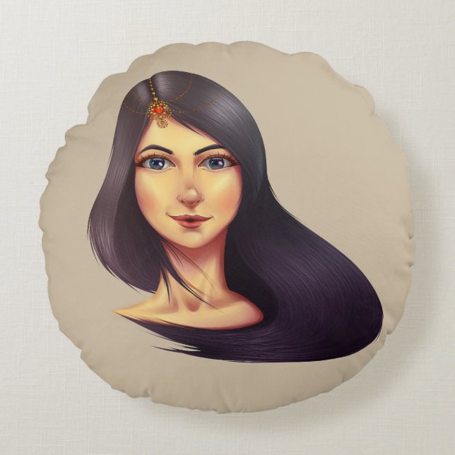 Cojín Redondo fanatismo (Anverso)