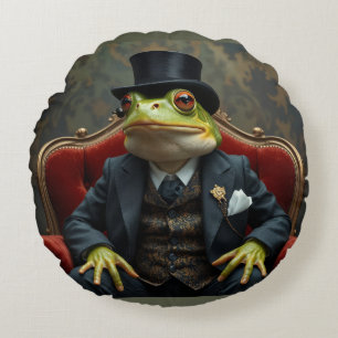 Cojín Redondo Fancy Frog