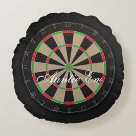 Cojín Redondo Fans de Darts 🎯 😍 Dartboard