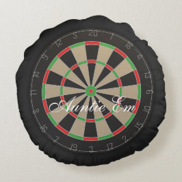 Cojín Redondo Fans de Darts 🎯 😍 Dartboard