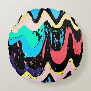 Cojín Redondo Fantasía en el mar