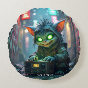 Cojín Redondo Fantasy Cute Music Joy Street