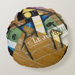 Cojín Redondo Fantomas, 1915 (aceite en lona)