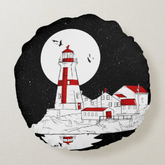 Cojín Redondo Faro East Quoddy Head