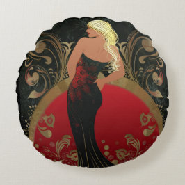 COJÍN REDONDO FASHION-ESQUE #4