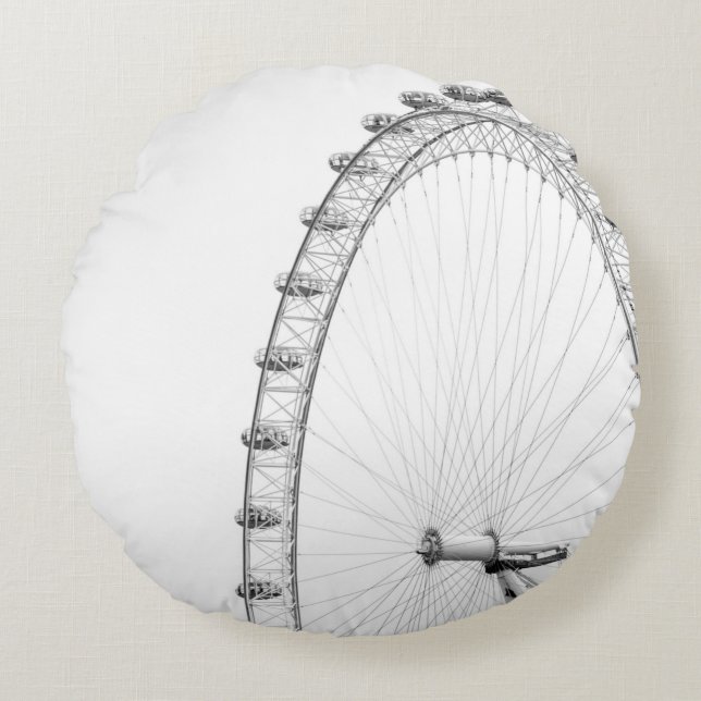 COJÍN REDONDO FEERIS WHEEL A LA HORA DEL DÍA (Anverso)
