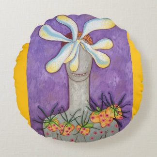 Cojín Redondo feliz