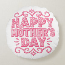 Feliz Día de las Madres Rosa Vintage