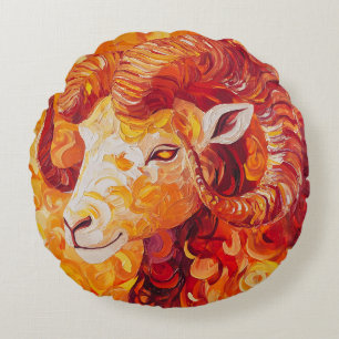 Cojín Redondo Feroy Solar Capricorn Spirit