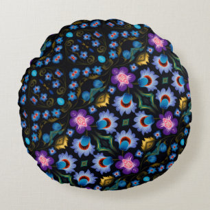 Cojín Redondo floral