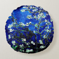 Flores de almendro azul verdoso de Van Gogh