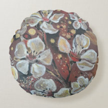 Flores de cerezo blanco en el fondo de los bokees