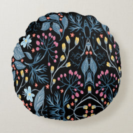 Cojín Redondo Flores de colores