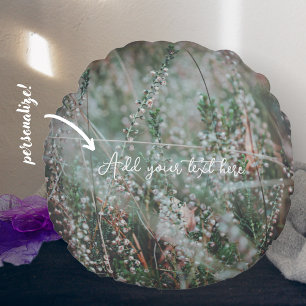 Cojín Redondo Flores silvestres de otoño