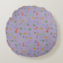 Flores silvestres románticas estampadas