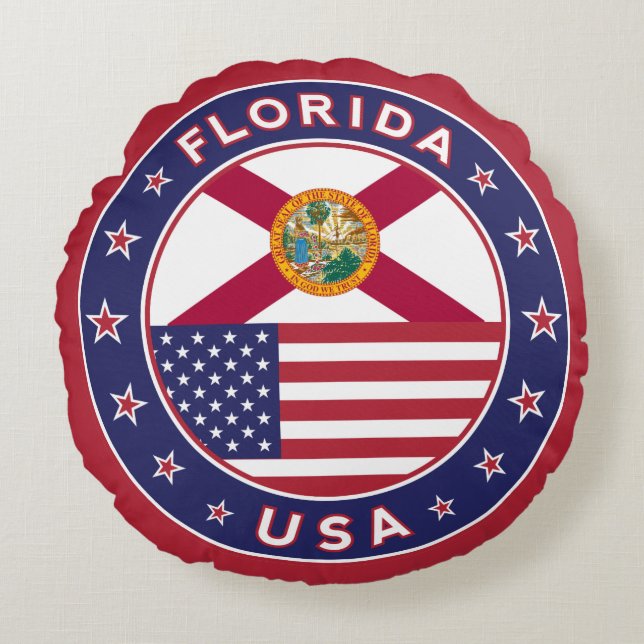 Cojín Redondo Florida (Anverso)