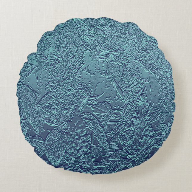 Cojín Redondo Follaje invernal...... (Anverso)