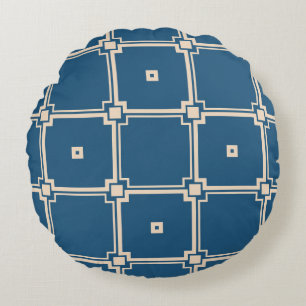 Cojín Redondo Fondo abstracto vintage. Papel de pared decorativo