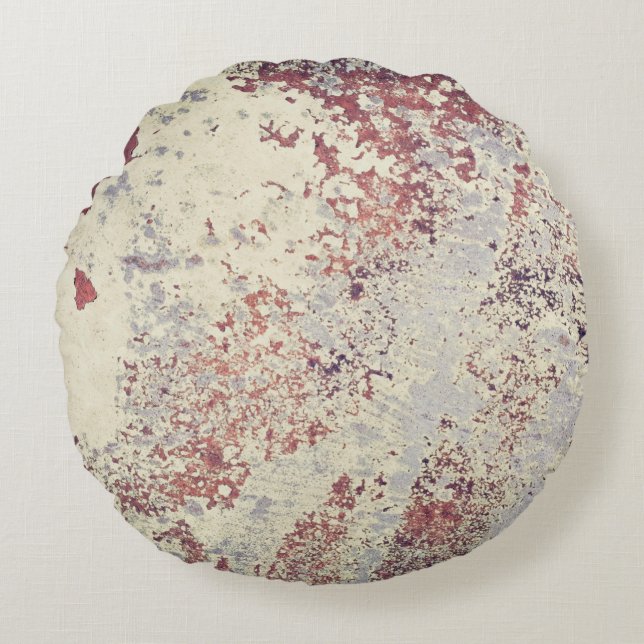 Cojín Redondo Fondo de roya grande - resumen de fondo perfecto (Anverso)