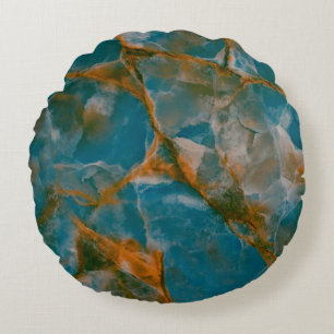 Cojín Redondo fondo de textura de mármol, breccia marbel natural