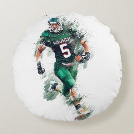 Cojín Redondo Football