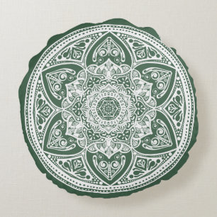 Cojín Redondo Forest Mandala