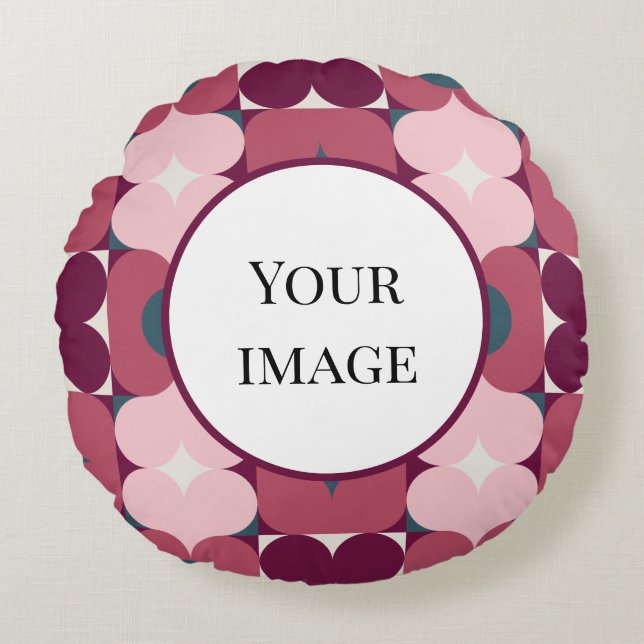 Cojín Redondo Formas (Anverso)