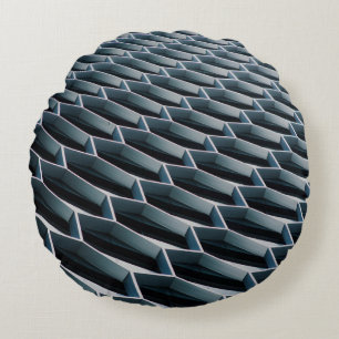 Cojín Redondo Foto de ángulo bajo del edificio de altura