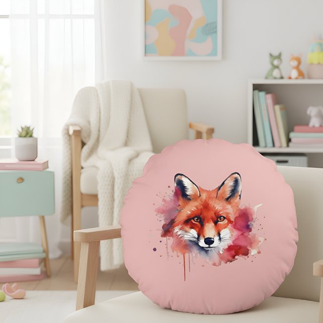 Cojín Redondo Fox Round Pillow (Subido por el creador)