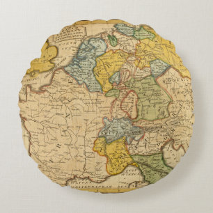 Cojín Redondo Francia, Alemania, Países Bajos, Suiza