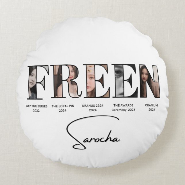 Cojín Redondo Freen Sarocha - FreenBecky (Anverso)