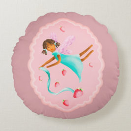 Cojín Redondo Fresa