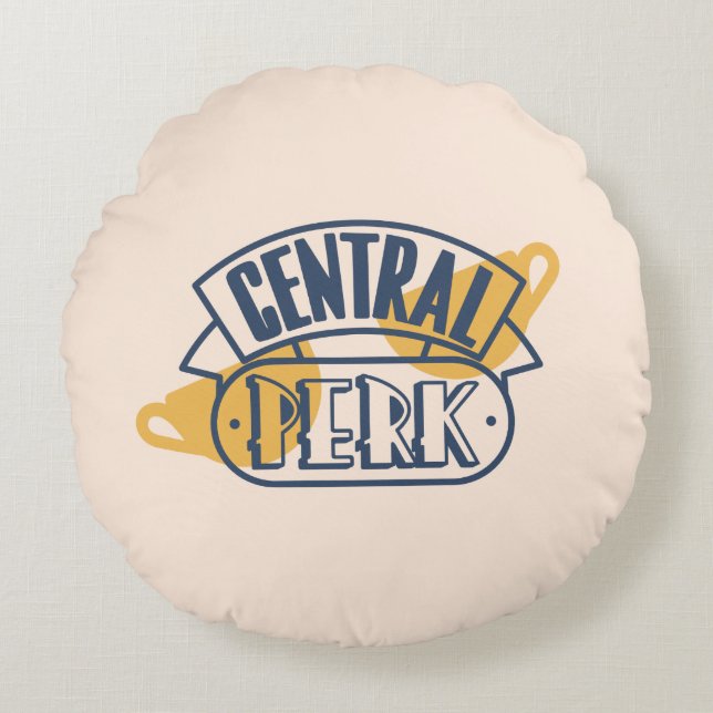 Cojín Redondo FRIENDS™ | Central Perk (Anverso)
